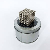 Головоломка магнітні кульки NeoCube Нео NeoCube Серебристый, Магнітний куб головоломка Нео Куб YF-35