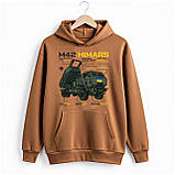 Худі чоловіче  HIMARS (чорний, олива, койот), S, фото 5