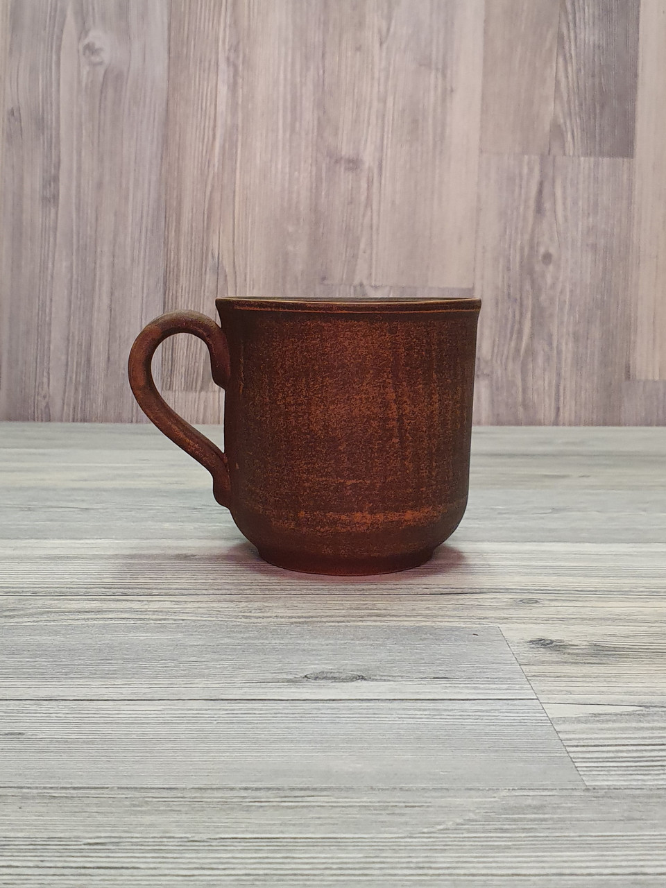 Чашка / глиняний кухоль для чаю, кави (із червоної глини 0,3 л