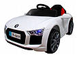 Дитячий автомобіль R-SPORT акумуляторний кабріолет білий Cabrio B4, фото 10
