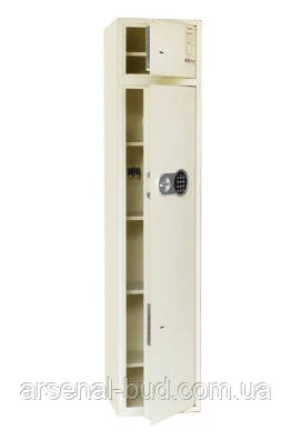 Збройовий сейф - шафа, Ferocon Е-148К2, для зберігання 4 рушниць (ВхШхГ 1480ммХ320ммХ300мм), фото 1