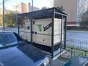 Навіс для генератора під Ваш розмір генератора, огорожа для генератора під ключ