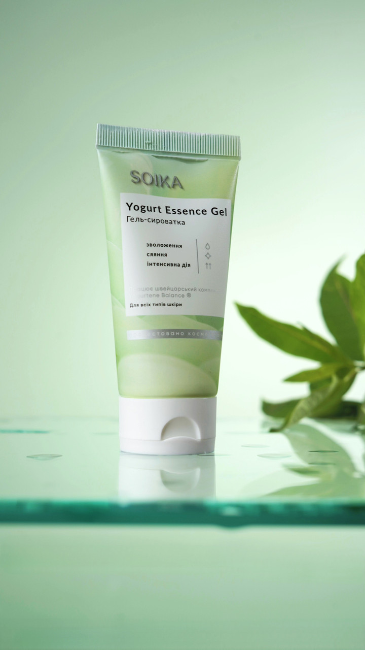 Soika Гель-сироватка для обличчя Yogurt Essence Gel, 50 мл, фото 1