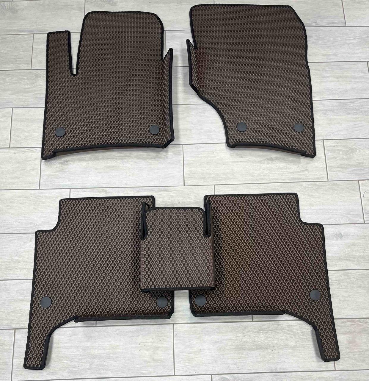 3Д eva килимки в салон з бортами для Volkswagen Touareg 2002-2010