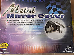 Хром окантовки на дзеркала Hyundai Elantra XD 2000-2006