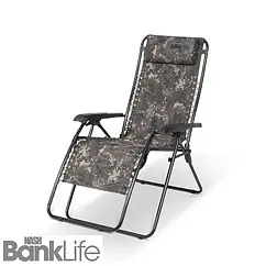Кресло шезлонг Nash Bank Life Hi-Back Lounger