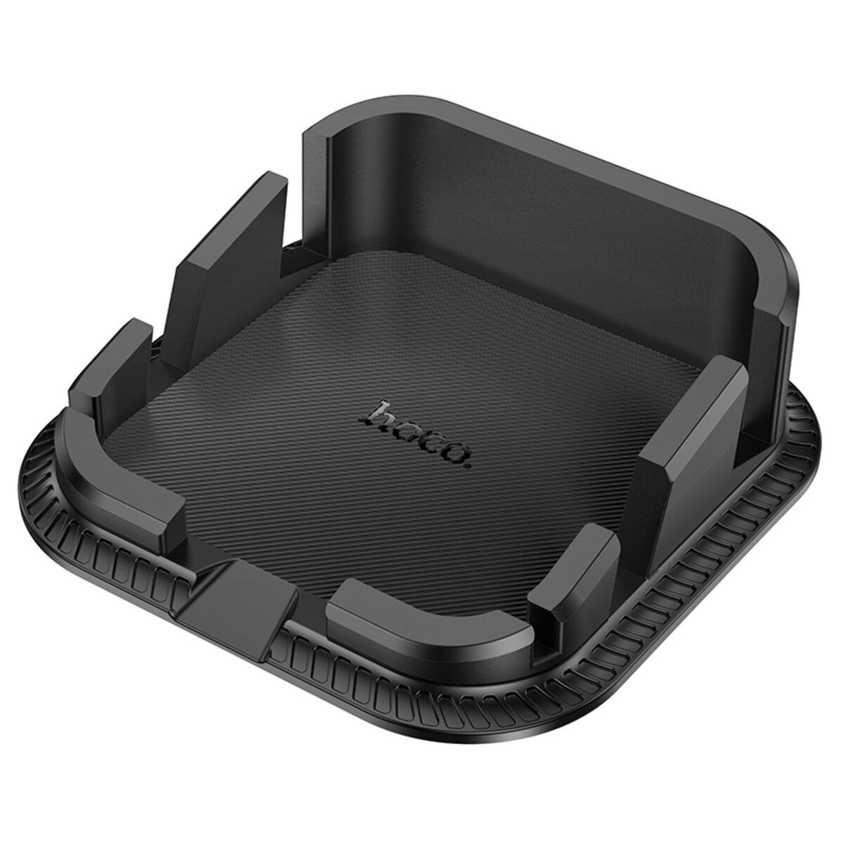 Тримач для мобільного HOCO H39 Cheetah dashboard car holder Black, фото 1