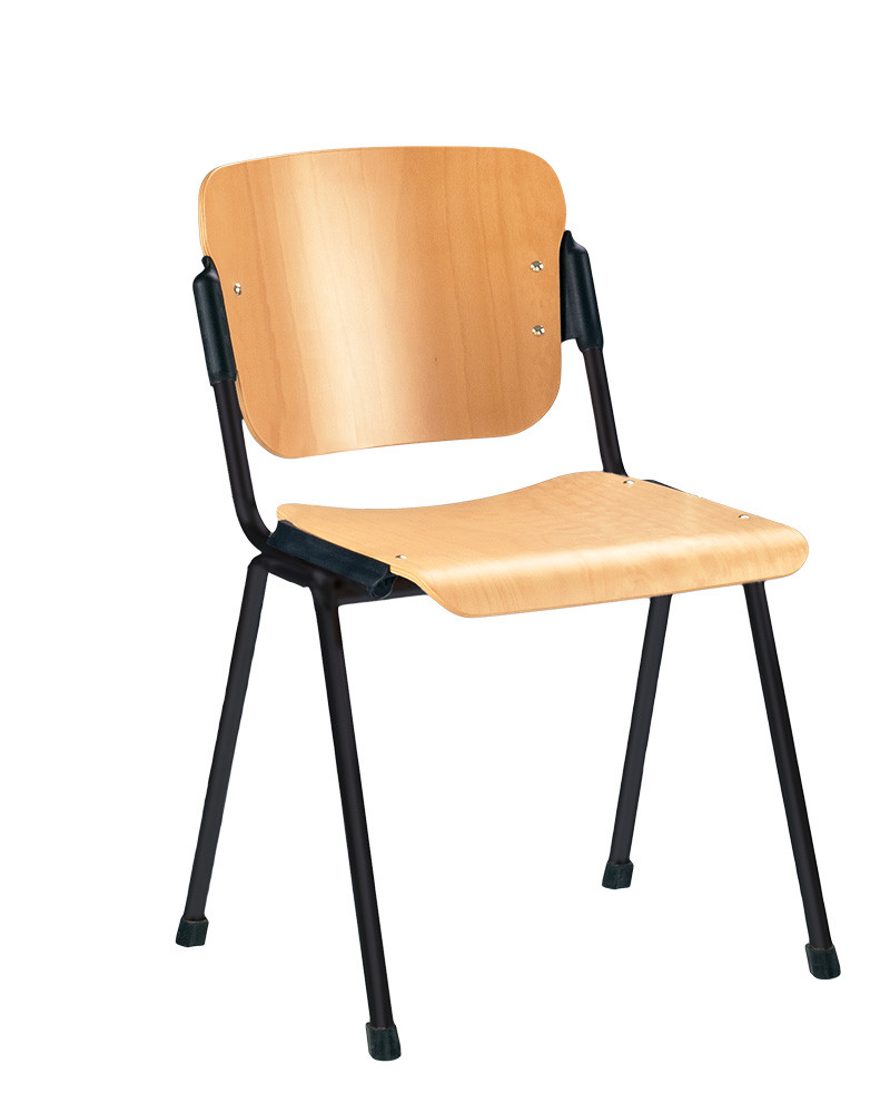 Стілець офісний Era wood black (ТМ Новий Стиль)