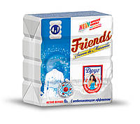 Господарське тверде мило Friends для прання з відбілюючим ефектом екопак 4х125 г