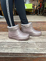 Короткі черевики Ева Галоші мокко пінка 37 38 39