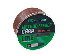 Волосінь Carp Pro Method+ Method Feeder Carp Dark Brown 300 м 0.35 мм