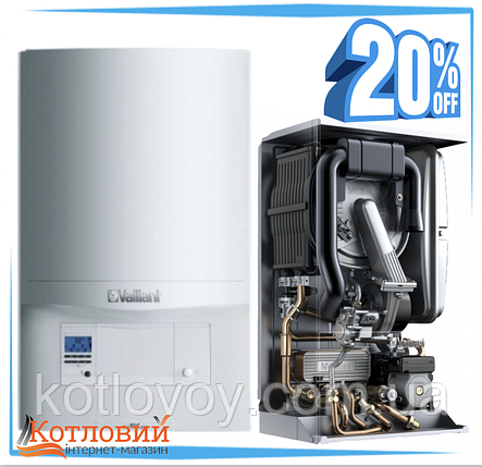 Конденсаційний двоконтурний газовий котел Vaillant ecoTEC pro, фото 1