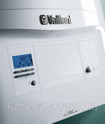 Конденсаційний двоконтурний газовий котел Vaillant ecoTEC pro, фото 3