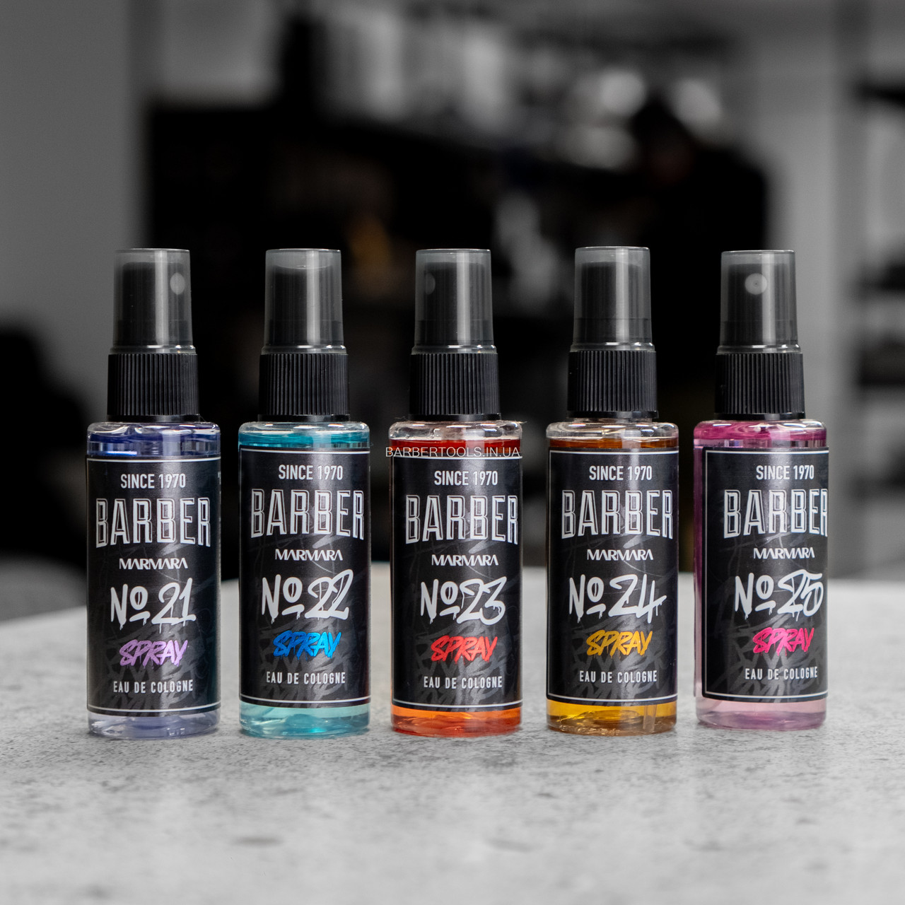 Набір одеколонів Marmara Graffiti Eau De Cologne Spray 5 x 50 мл Set