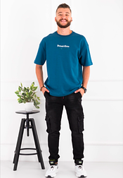 МУЖКІ ЧОРНІ ДЖИНСИ-КАРГО