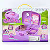Ігровий набір будиночок валізка з тваринкою М'яка іграшка зайчик Підсвічування звуки ліжко ванна аксесуари, фото 9