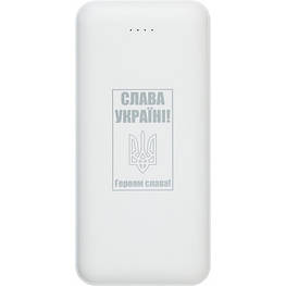 Батарея універсальна PowerPlant TPB22 20000mAh Input 5V/2A, Output 5V/2.4, USB-C, 2*USB-A, m (PB930531) - оригінал