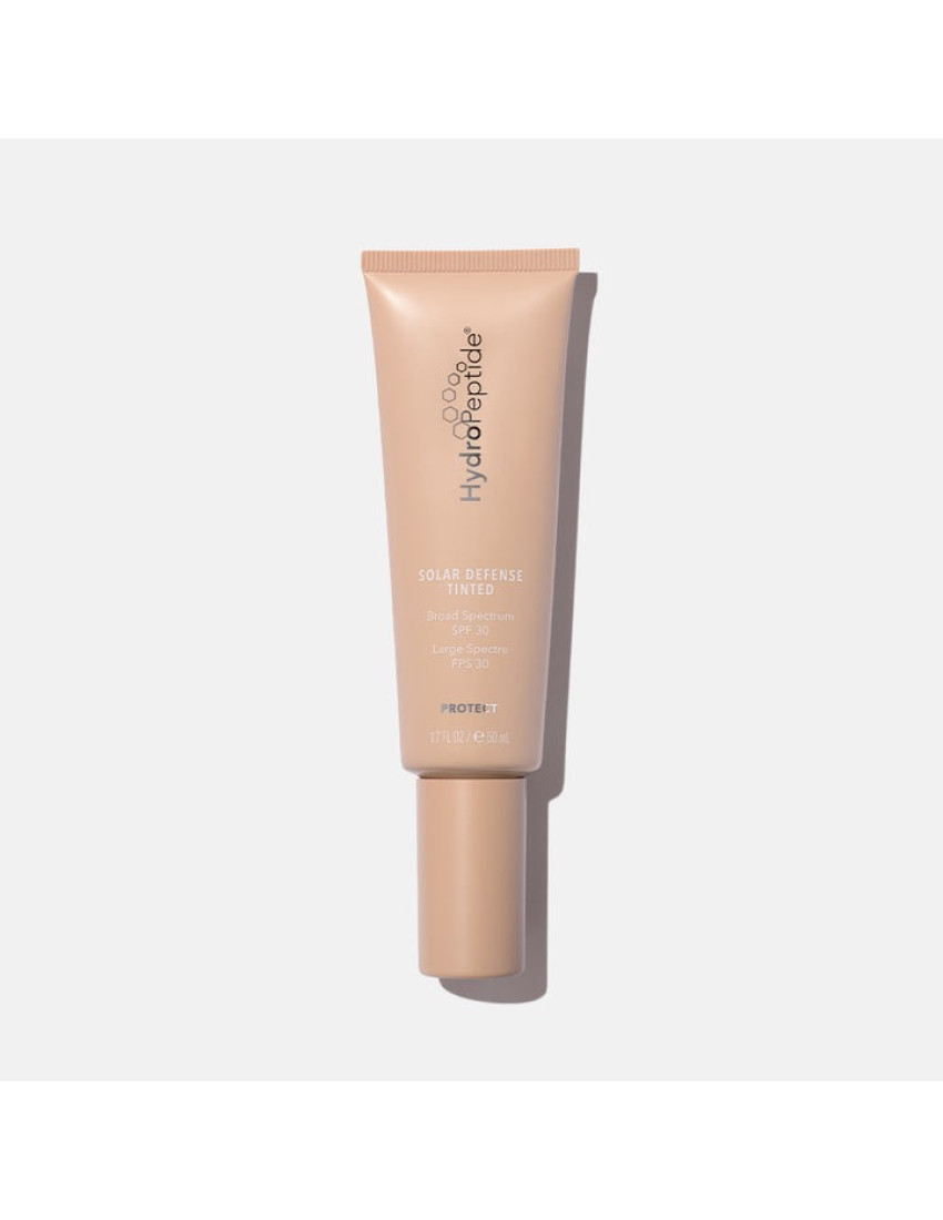 Сонцезахисний зволожуючий крем для обличчя HydroPeptide Solar Defense Tinted SPF 30 з тоном