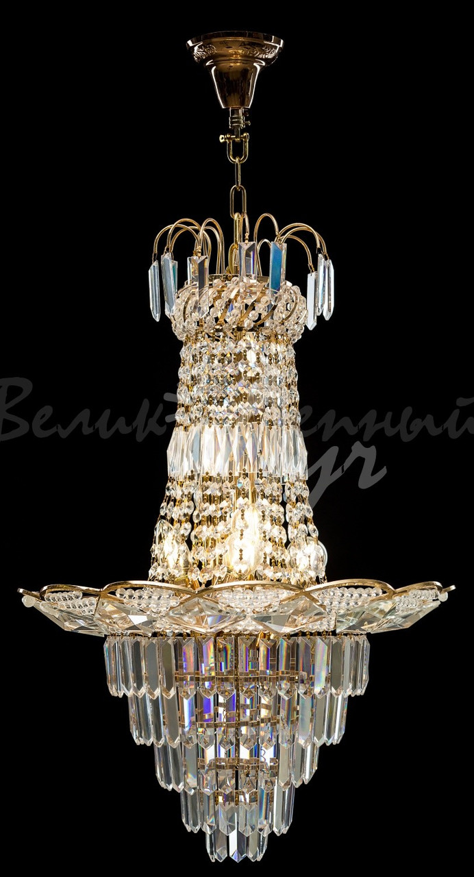 Кришталева люстра в класичному стилі L5050 46H60L9, фото 1