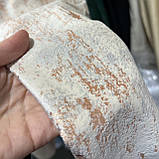 Турецький комплект оксамитових штор на тасьмі з підхватами Розмір 200х280см Колір Кремовий, фото 6