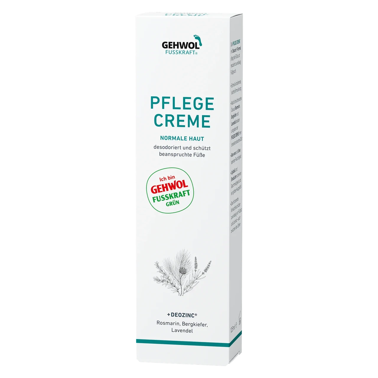 Зелений бальзам для ніг Gehwol Pflege Creme 125 мл