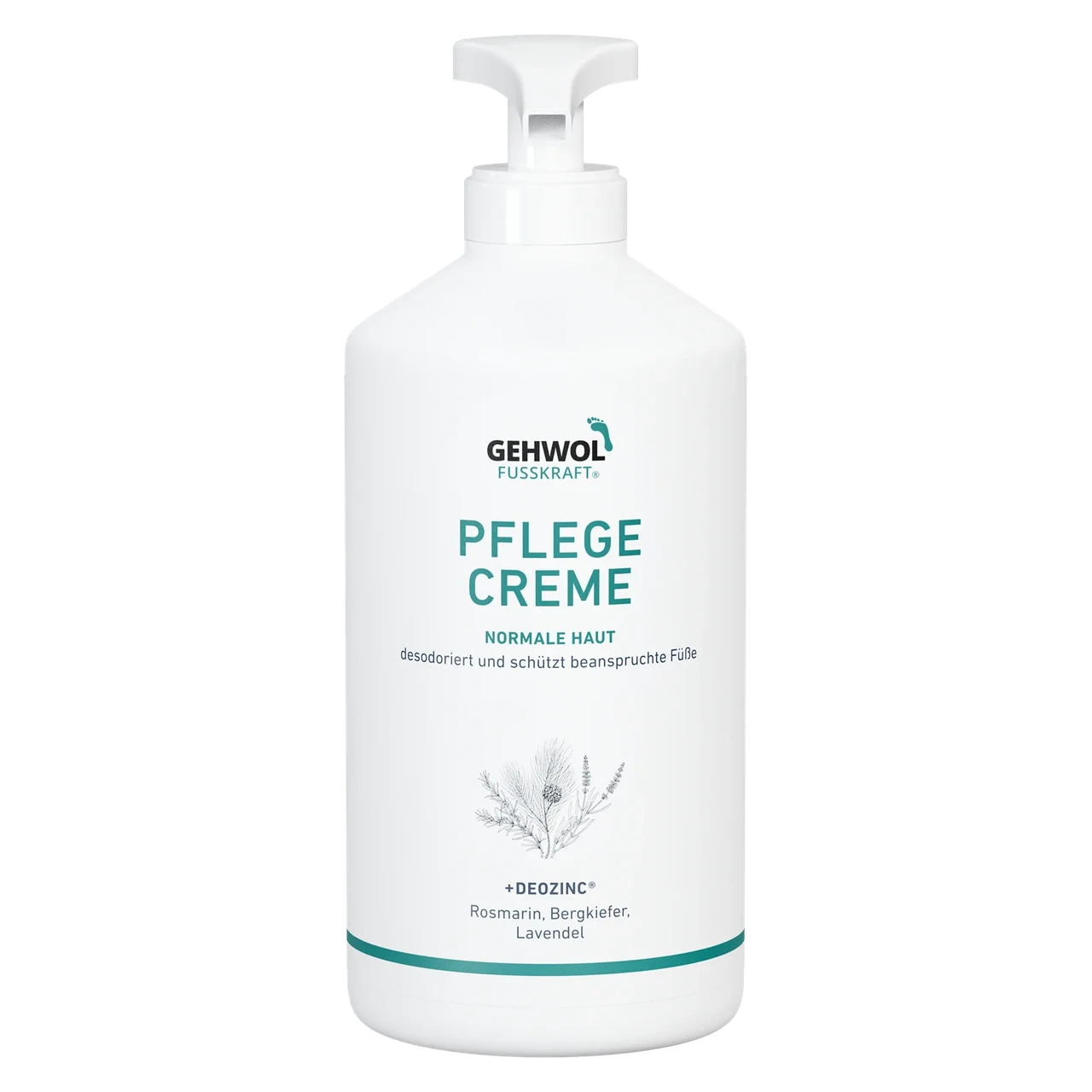 Зелений бальзам для ніг Gehwol Pflege Creme 500 мл