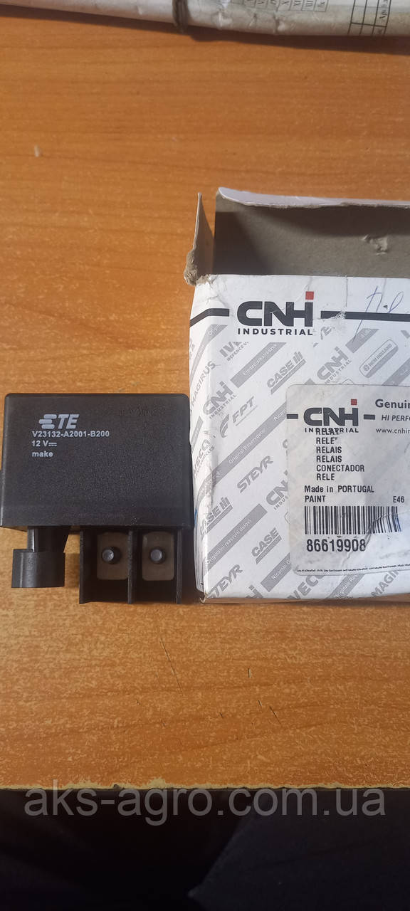 86619908 Реле до Сase, New Holland від CNH 500343161 2853163, 35.02363, 82022813, 87668350
