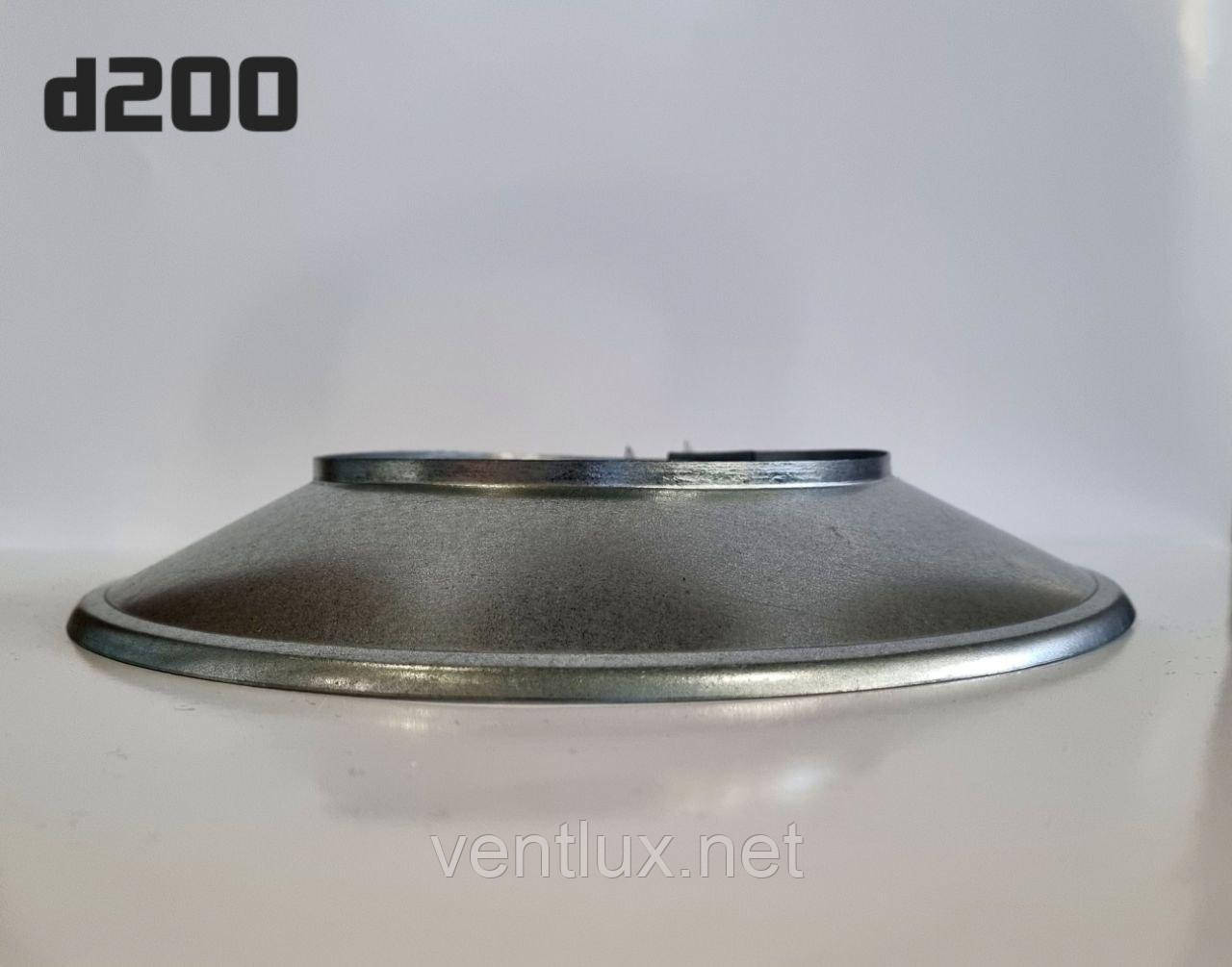 Окапник оцинкований d-200