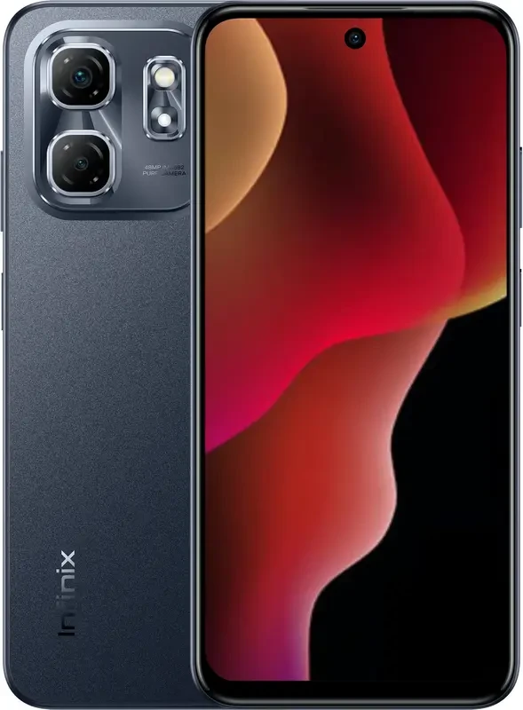 Смартфон Infinix Hot 50i (X6531B) 4/128Gb NFC Sleek Black UA UCRF