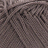 Yarnart MACRAME (ЯрнАрт Макраме) № 170 коричневий (Пряжа для сумок макраме, нитки для в'язання), фото 2
