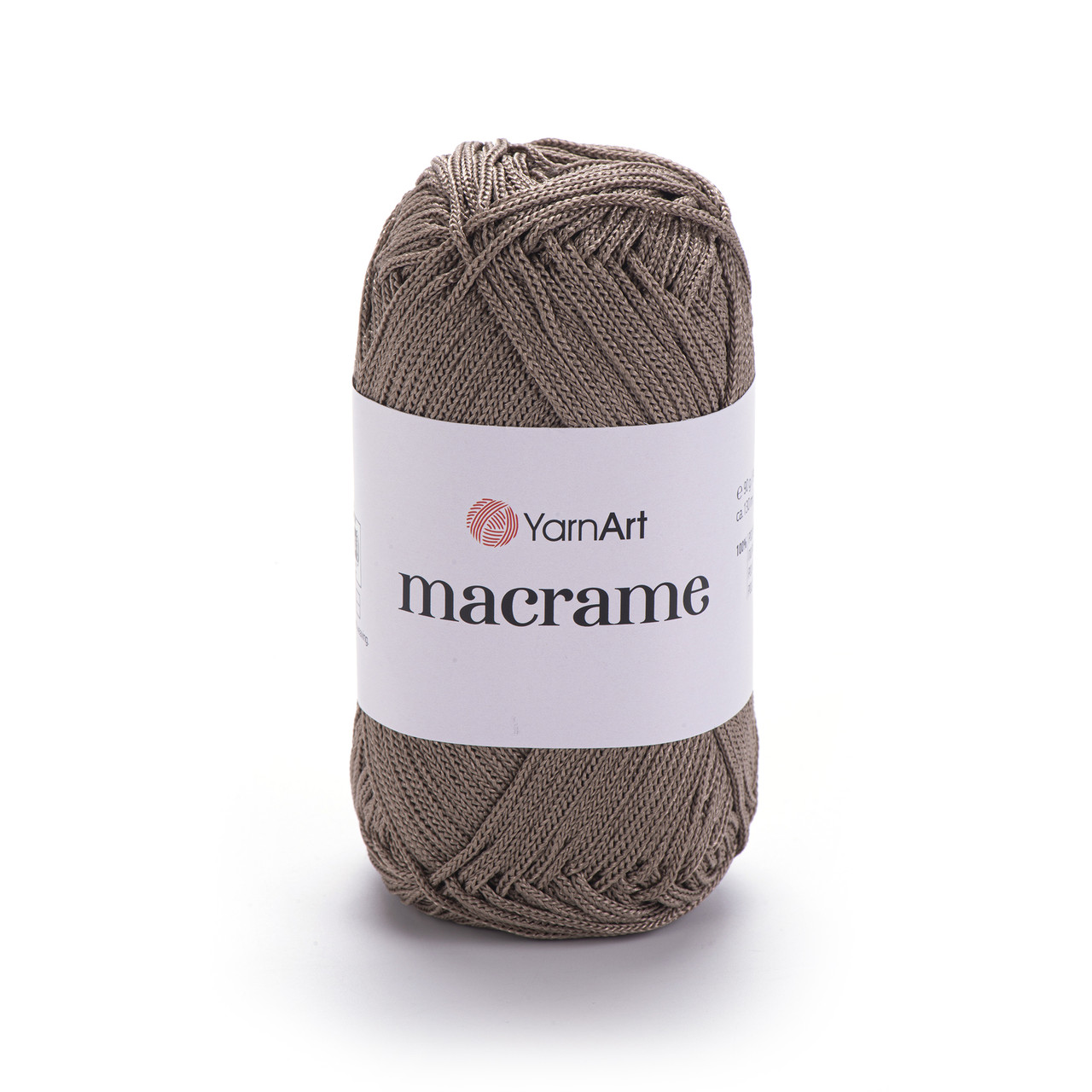 Yarnart MACRAME (ЯрнАрт Макраме) № 170 коричневий (Пряжа для сумок макраме, нитки для в'язання), фото 1