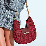 Yarnart MACRAME (ЯрнАрт Макраме) № 170 коричневий (Пряжа для сумок макраме, нитки для в'язання), фото 5