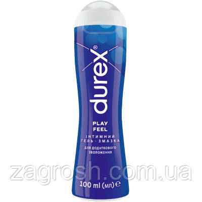 Promo Ціна! Інтимний гель-змазка Durex Play Feel для додаткового зволоження (лубрикант) 100 мл (4820108005129) - тільки на