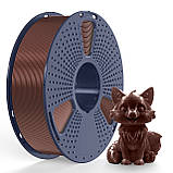 Пластик філамент для 3Д-друку SUNLU PETG  Chocolate (09840528E), Reusable Spool, 1.75мм, 1кг, 230-260°C, Шоколад, фото 3