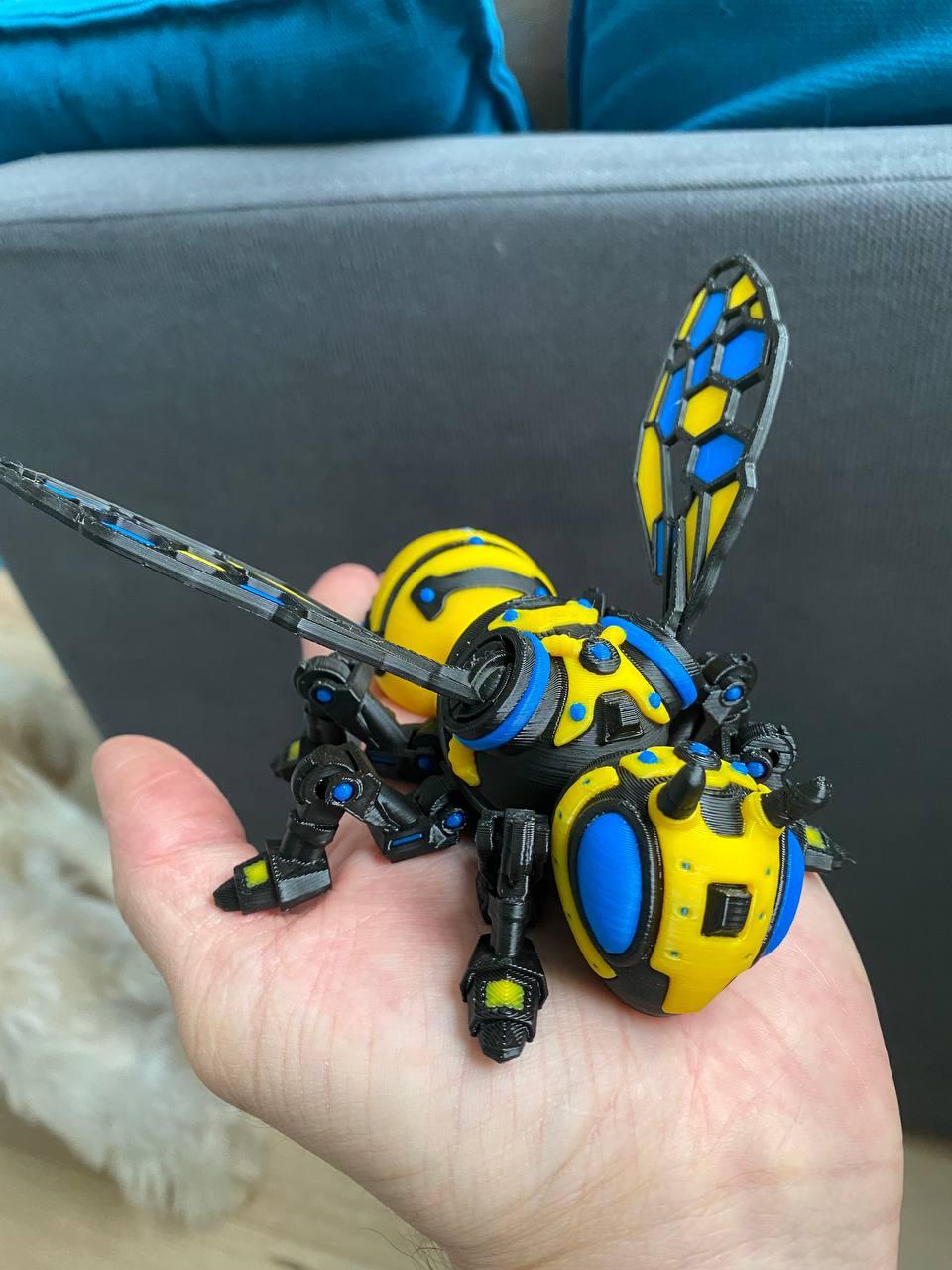 Кібер Оса. Іграшка надрукована на 3Д принтері, фото 1