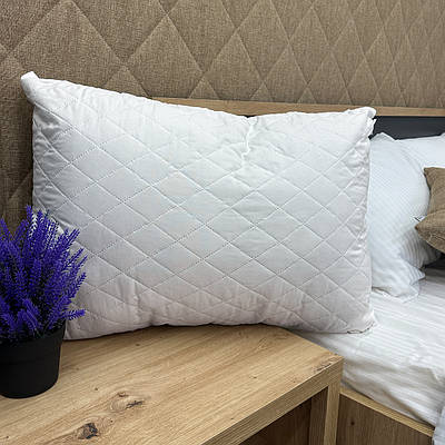 Подушка (50x70х20 см) для сну гіпоалергенна Decorator Ultra Sonic, колір білий (84-123)