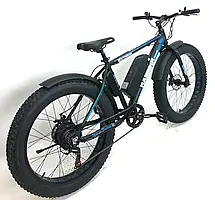 Електричний велосипед Hammer Fatbike 26" (1000W 48V 18Ah) з асистентом, фото 6