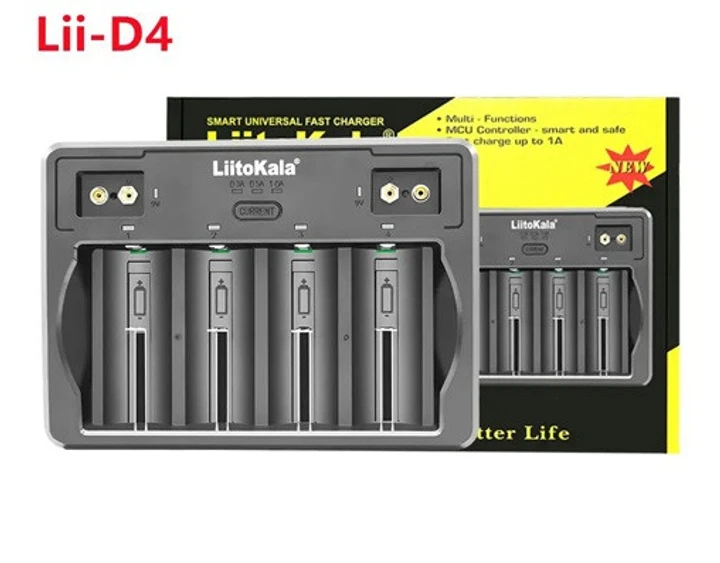 Універсальний зарядний пристрій Lii-D4