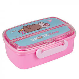 Ланч-бокс дитячий Yes Pusheen 750 мл з приладдям (708161) - оригінал