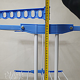 Сушарка для білизни та одягу багатоярусна вертикальна на колесах, підлогова складна сушарка-стійка, SH-1000, фото 7