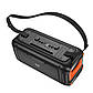 Портативна колонка HOCO HA9 Kayman dual-mic outdoor BT speaker Black, фото 4