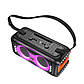 Портативна колонка HOCO HA9 Kayman dual-mic outdoor BT speaker Black, фото 6