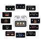 Бездротові навушники BOROFONE BW76 Brocade true wireless ANC noise reduction touch screen BT headset Champagne, фото 8
