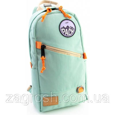 Promo Ціна! Рюкзак шкільний Optima 13" Молодіжний Зелений (KB-20917-green) - тільки на ZaGrosh.com.ua