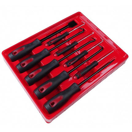 Набір гачків, шкребків і шил 9 од., фото 2