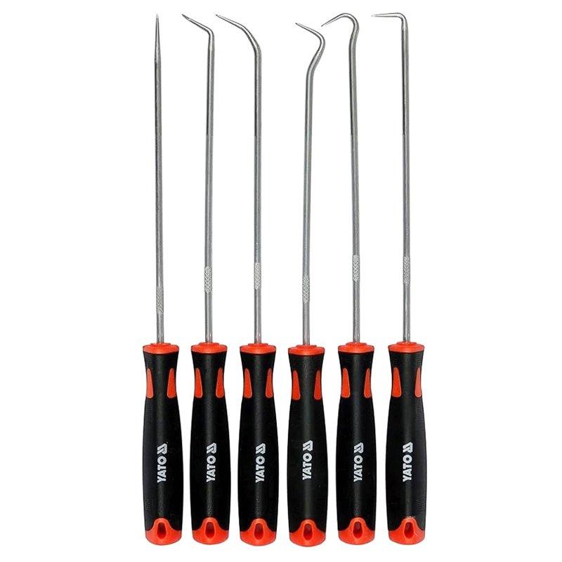 Набір шил і гачків Yato YT-08428, L = 240 мм, 6 шт.