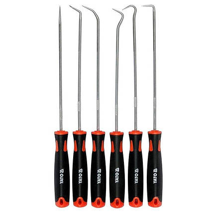 Набір шил і гачків Yato YT-08428, L = 240 мм, 6 шт., фото 1