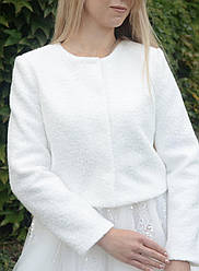 Весільна шубка-піджак каракуль № Ш2505 50 розмір