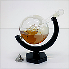 Скляний Графін Глобус 850 мл, фото 3