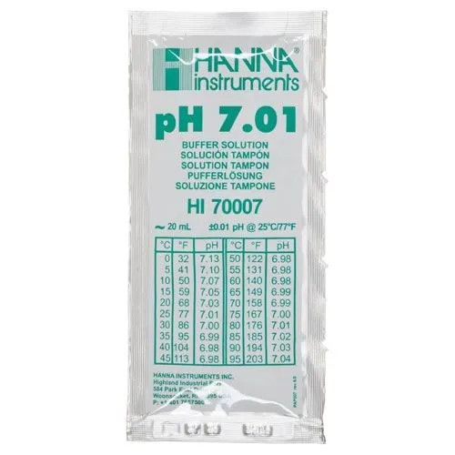 Калібрувальний розчин HANNA pH 7.01 - 20мл